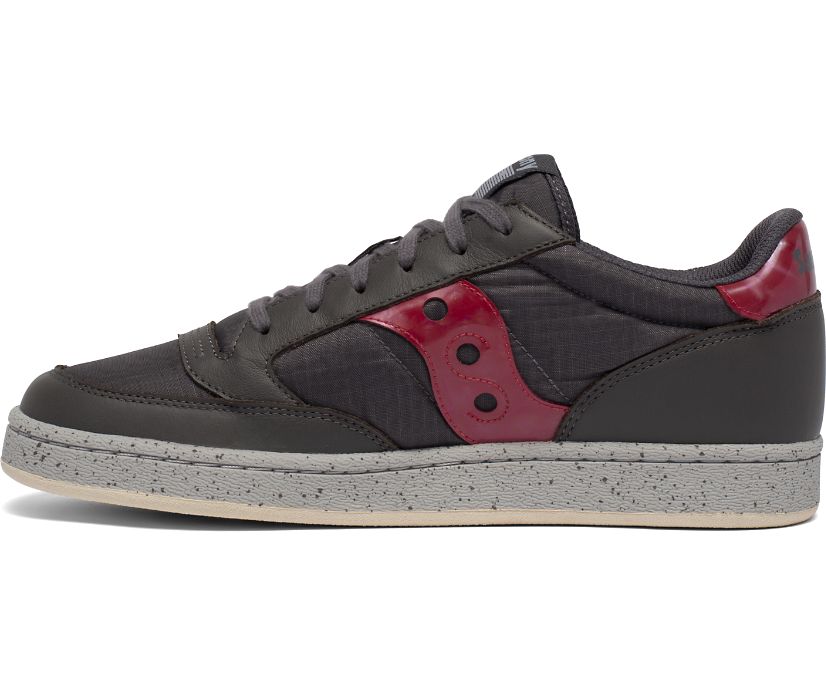 Saucony Jazz Court Women's Originals Black / Red | Canada 047XYUF